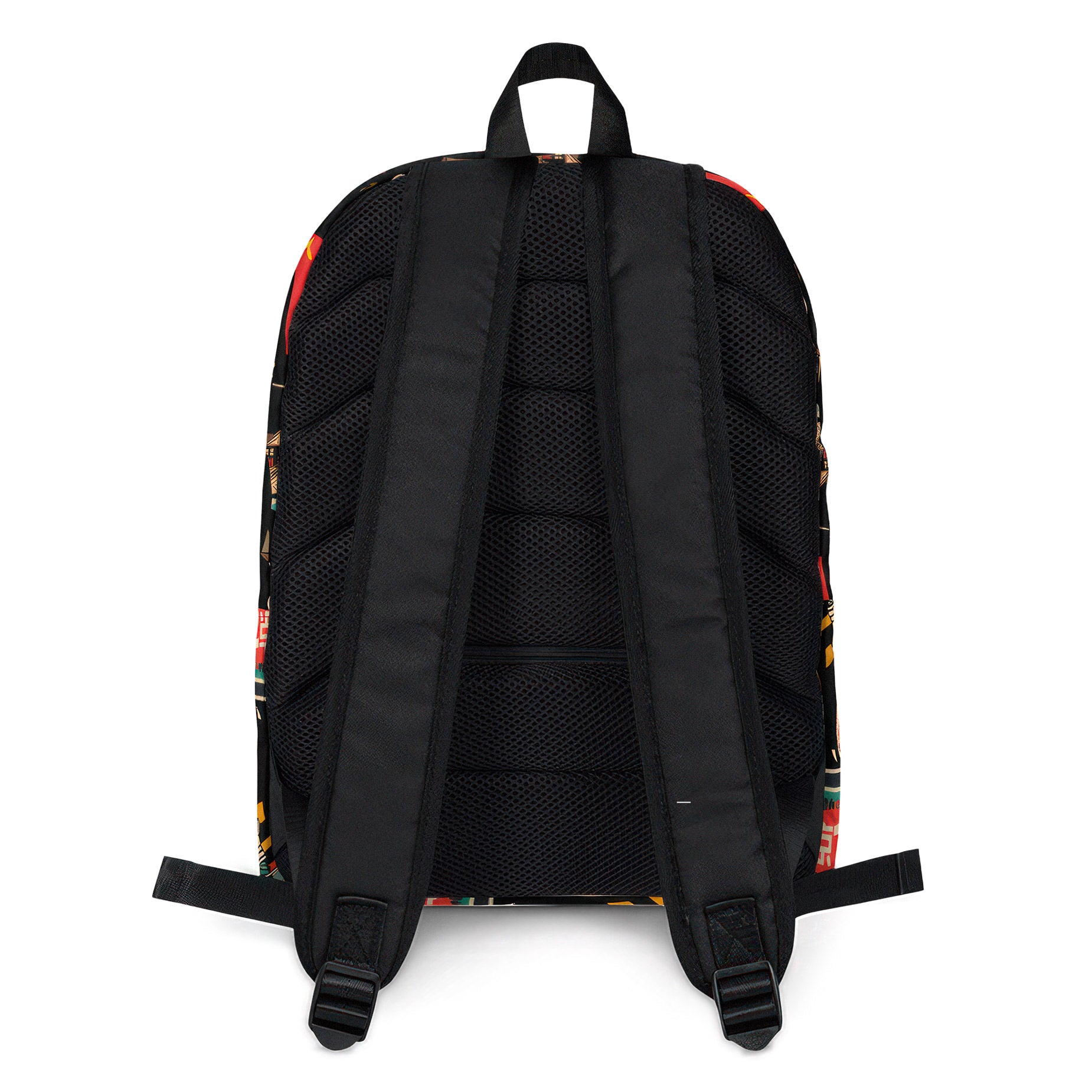 This medium size backpack is just what you need for daily use or sports activities. The pockets (including one for your laptop) give plenty of room for all your necessities, while the water resistant material will protect them from the weather. 