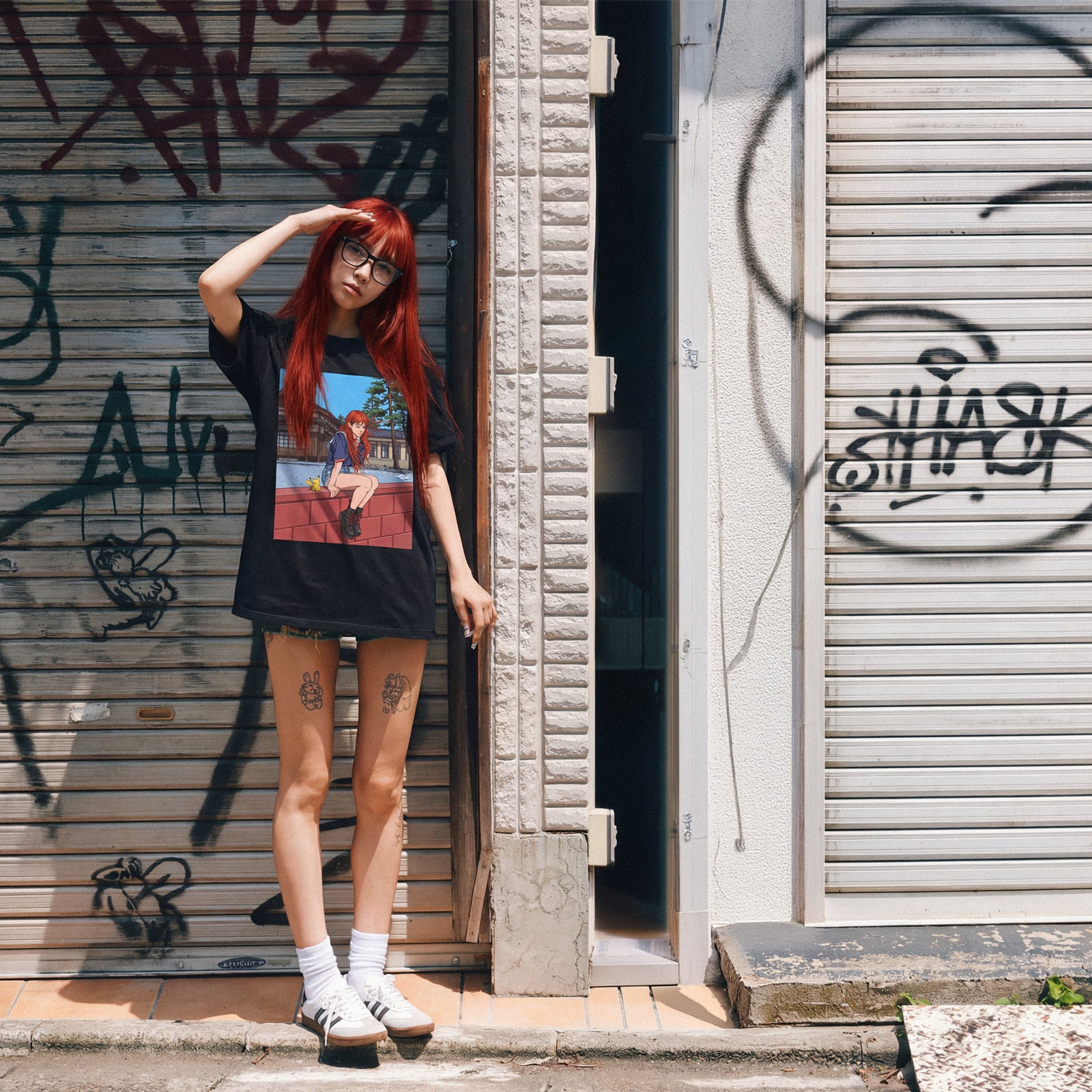 anime tokyo Arkade Unisex classic modern fit, crafted with high-performance fabric to deliver exceptional comfort and style for any occasion. Designed to keep you cool and looking flawless, no matter the activity.