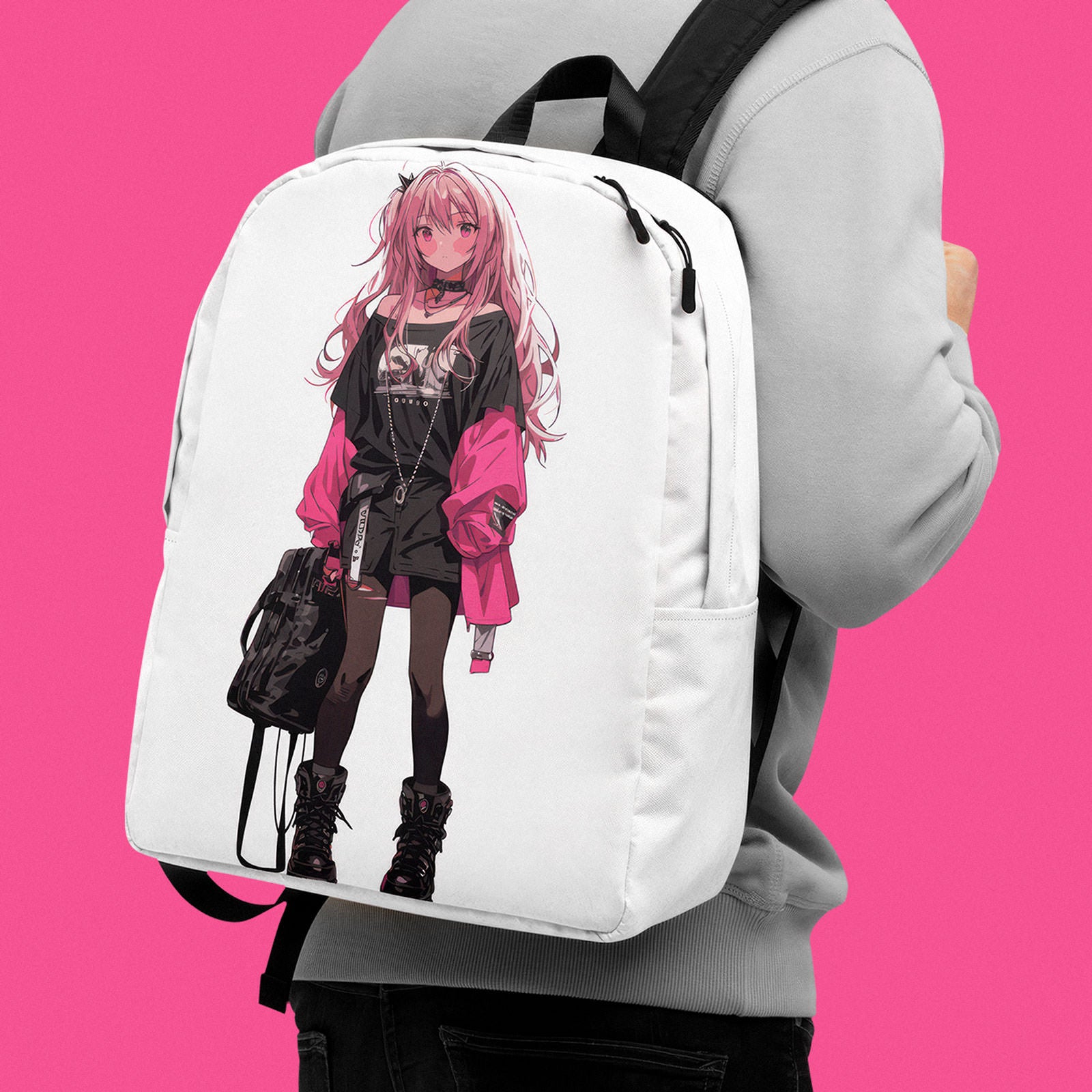 If you often find yourself burdened by the weight of your possessions wherever you go, then this backpack is tailor-made for you. Designed with a roomy main section, complete with a dedicated laptop pocket, and featuring a discreet back pocket for securely stashing your most precious belongings.