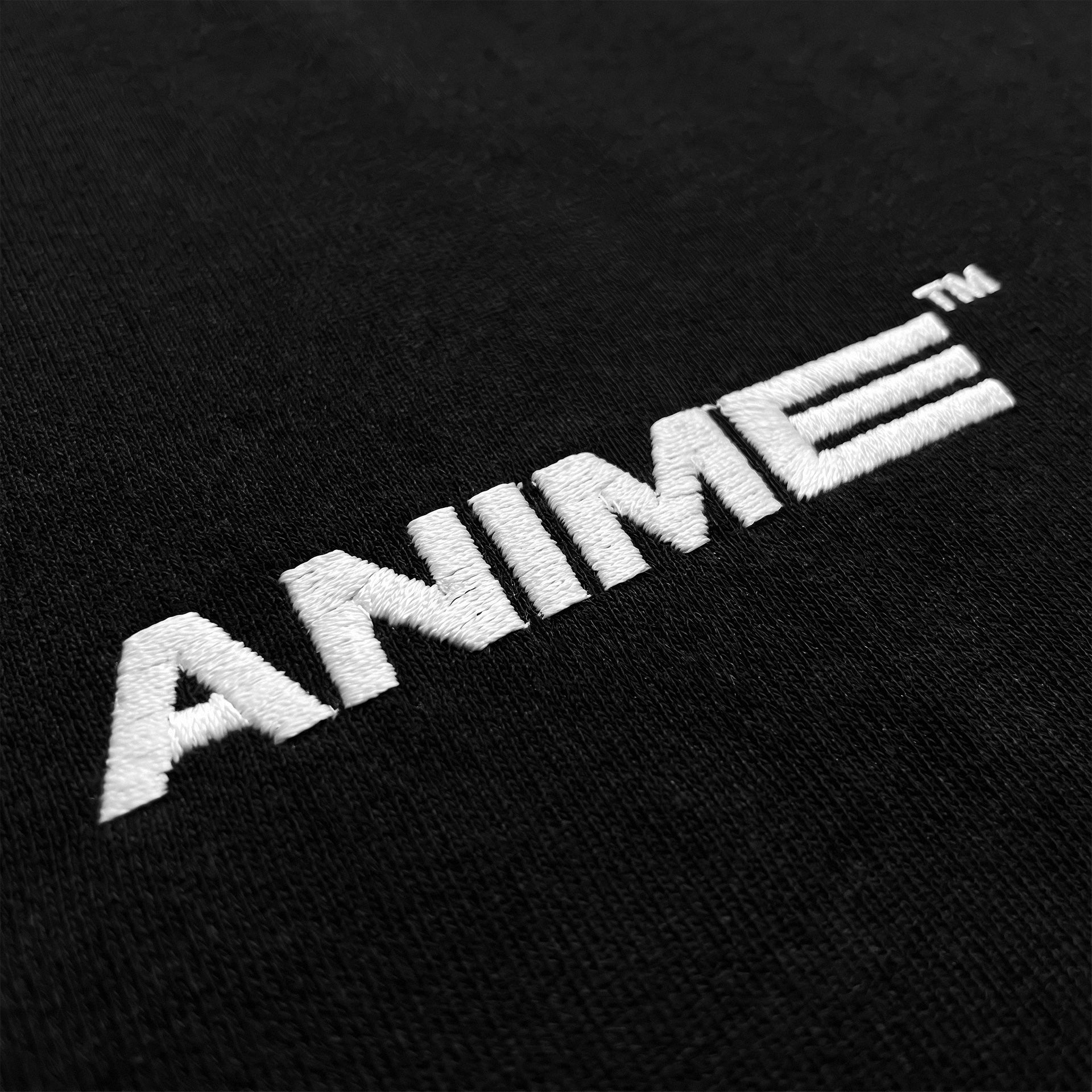Embroidered 'ANIME' logo on a black background anime street energy, manga drip culture, otaku vibe streetwear, anime aesthetic drip, manga lifestyle drip, anime fashion energy, otaku street mood, anime outfit vibes, manga inspired energy, anime drip culture, otaku fashion vibe, anime aesthetic culture, manga street energy, anime style vibes, otaku drip mood, anime culture energy, manga fashion vibes, anime inspired culture, otaku aesthetic vibes, anime street mood